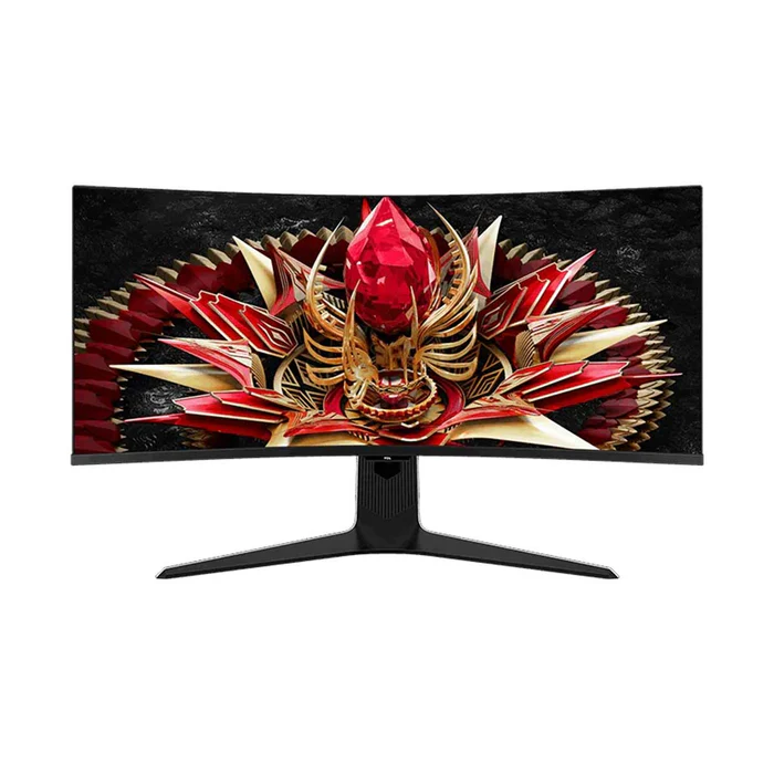 TCL 34R83Q QD-Mini LED Monitor WQHD 1100+ Local Dimming Zones, 1600nits, 34" شاشة كمبيوتر
