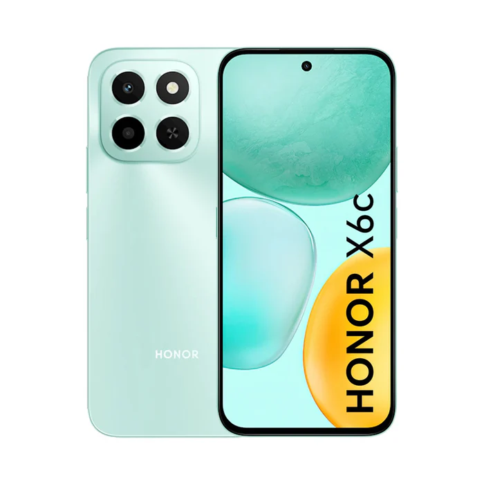 HONOR 5109BSVL X6C 4G 2025 | 6GB RAM 128GB Storage, Ocean Cyan X6C 4G هونر